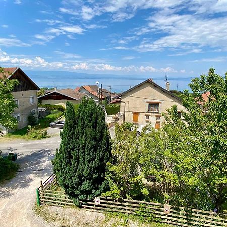 Maison Familiale Vue Lac Avec Jardin - A 10Mn Du Lac Et Stations De Ski Lägenhet Publier Exteriör bild